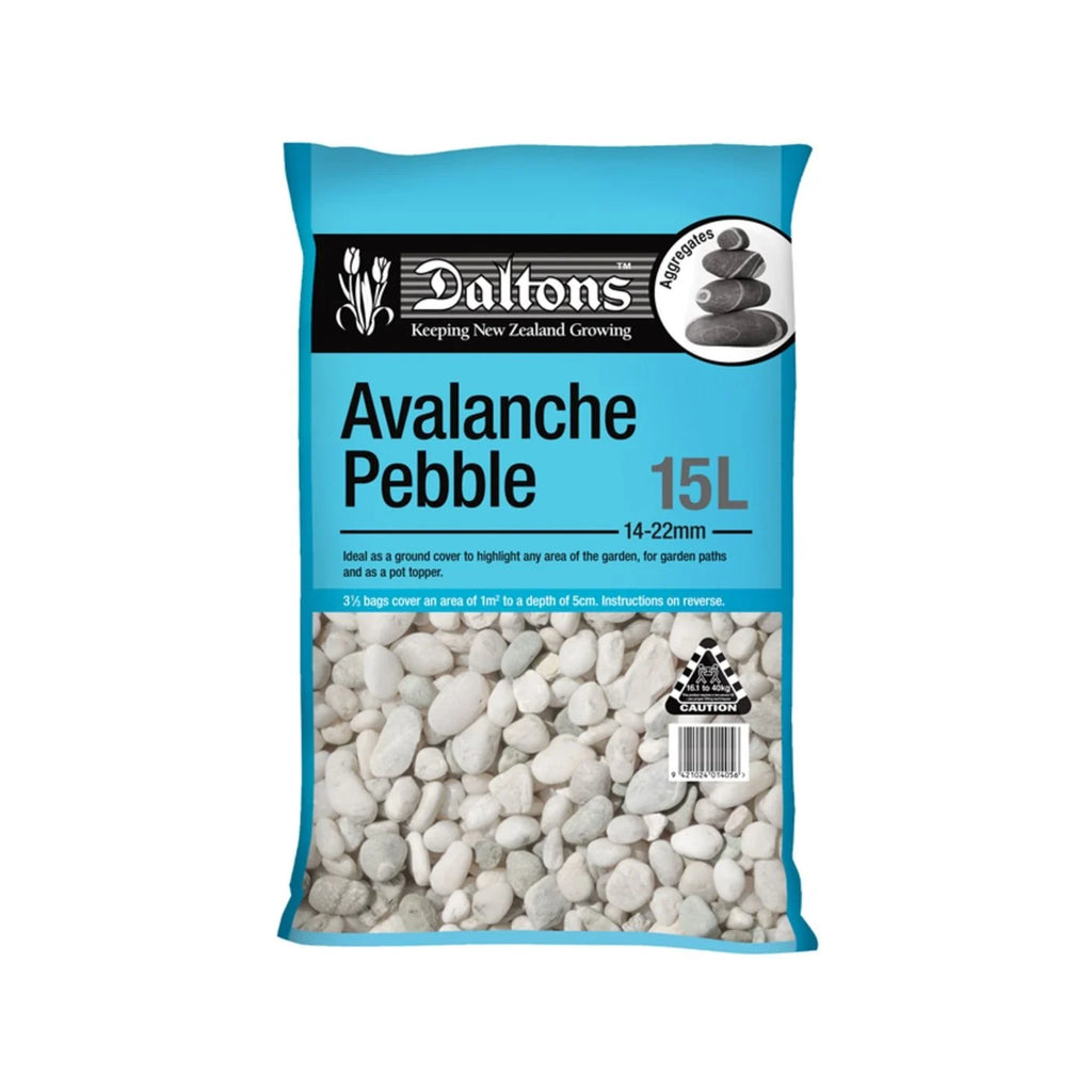 Avalanche White Pebbles 14-22mm - 15L Bag